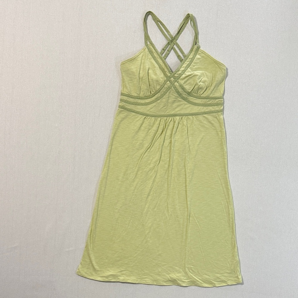 Athleta Sage Green Crisscross Chemise